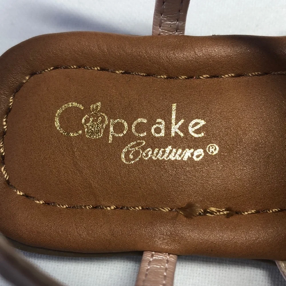 NEW Cupcake Couture Lil Rosa Pink Sandals